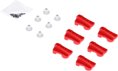 imagen de Red rotatable clamp kit